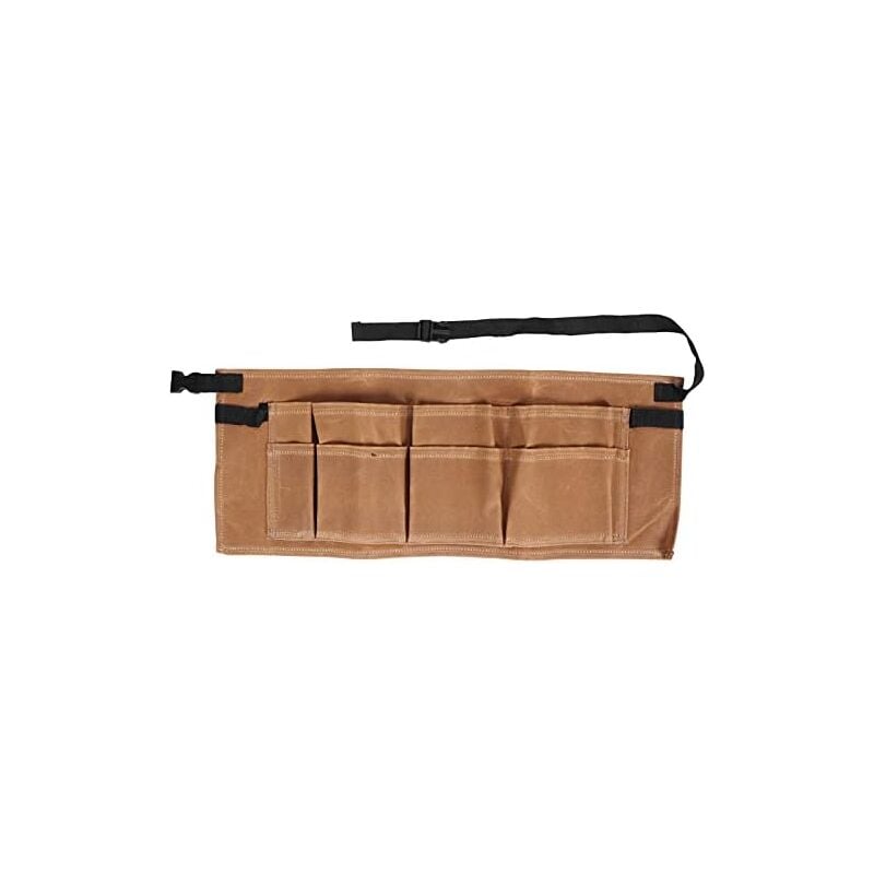 Csparkv - 66x26cm Sac à outils réglable de jardin ceinture à outils multi-poches pour le travail du bois ceinture utilitaire tablier de taille