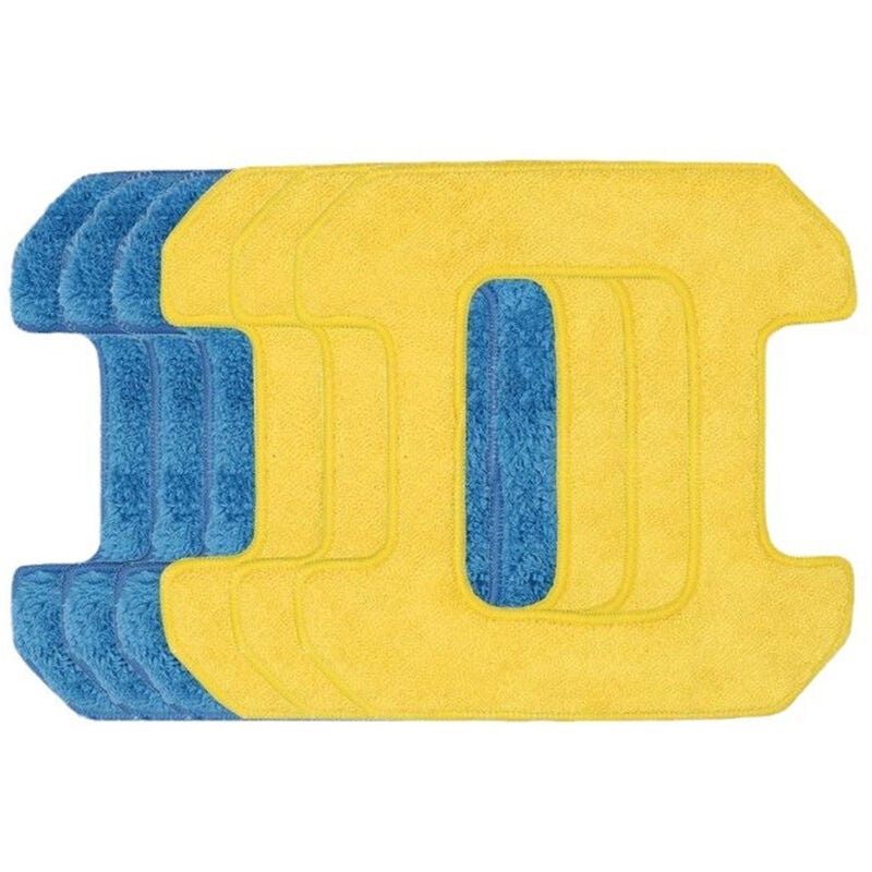 Csparkv - 6Pcs Vadrouille Sèche pour Hobot 268 Fenêtre Propre Vadrouille Chiffon Weeper Vitre Microfibre Vitre Partie Nettoyant