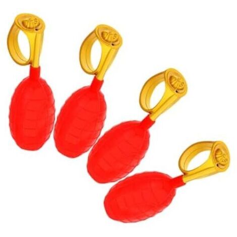 CSPARKV 7.3x2.7cm 4 Pièces Anneau De Pulvérisation d'eau pour Toute La Personne Accessoire De Fête Anneau d'eau Jeu D'Arrosage Anneau De Pulvérisation d'eau De Festival Accessoires De Fête du
