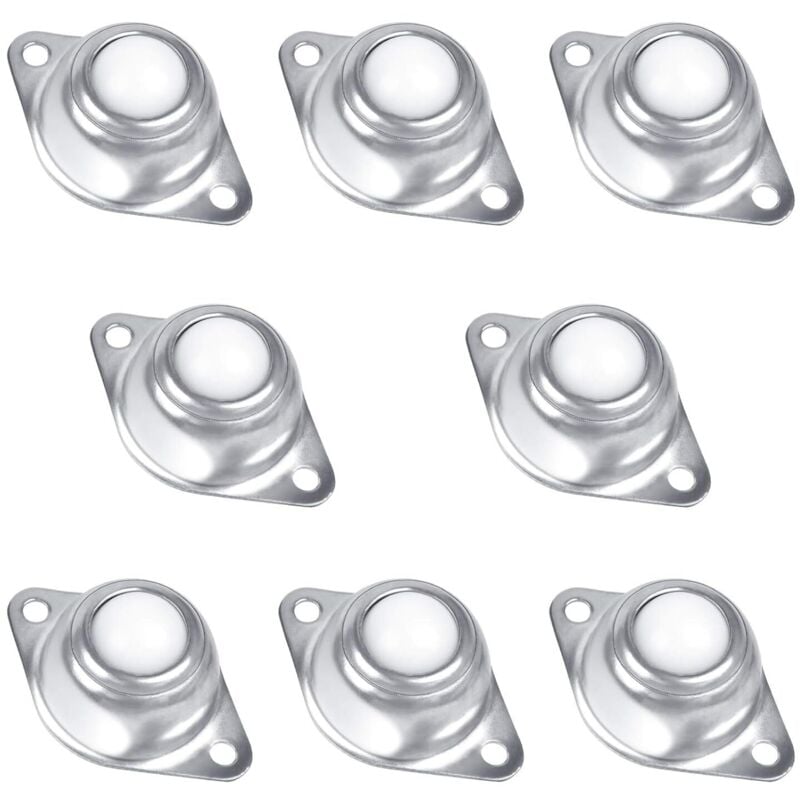 Csparkv - 8 piezas de rodamientos de bolas para transportadores, ruedas para muebles, ruedas de nailon para transportadores, transmisión y muebles