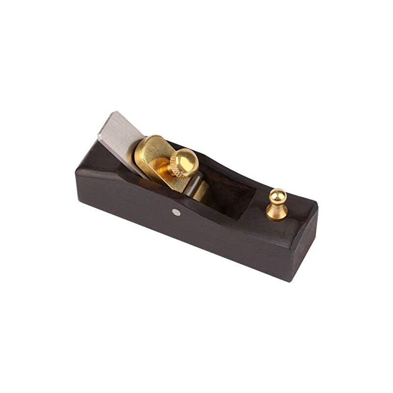 Csparkv - 80x20mm Mini avion à bois, avion à main pour le travail du bois bricolage petit rabot à main en bois charpentier en bois outil pour la