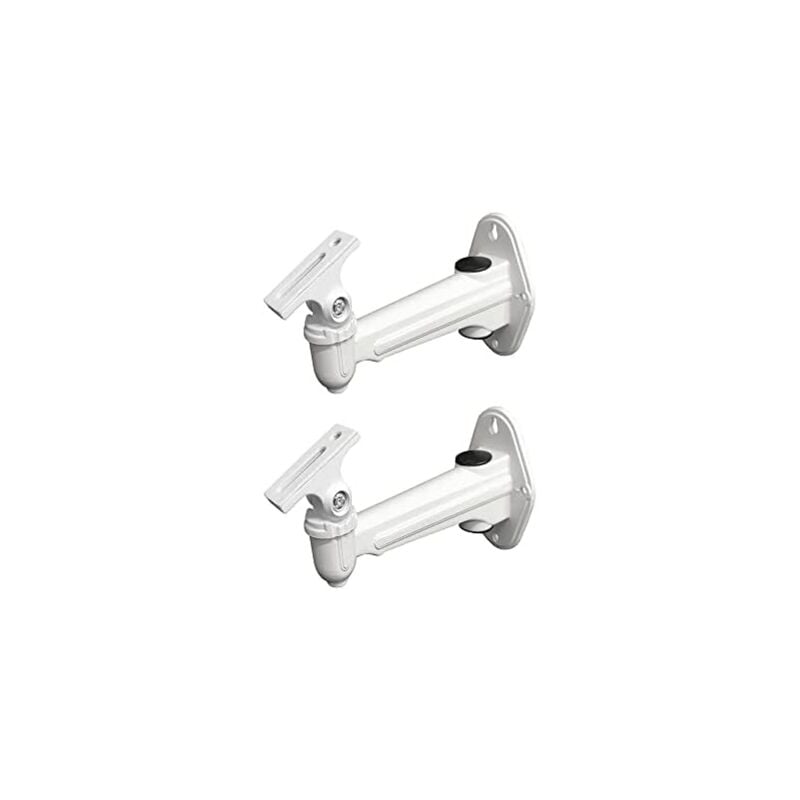 CSPARKV 95x188mm 2PCS Universel Aluminium Réglable Montage Mural Support de Caméra Support de Caméra Support Mural Caméra Système de Surveillance à