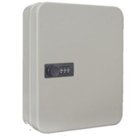 CSPARKV Blanc - Boîte à clés, 0.78 kg, 200 x 160 x 75 mm - boîte à clés avec mot de passe