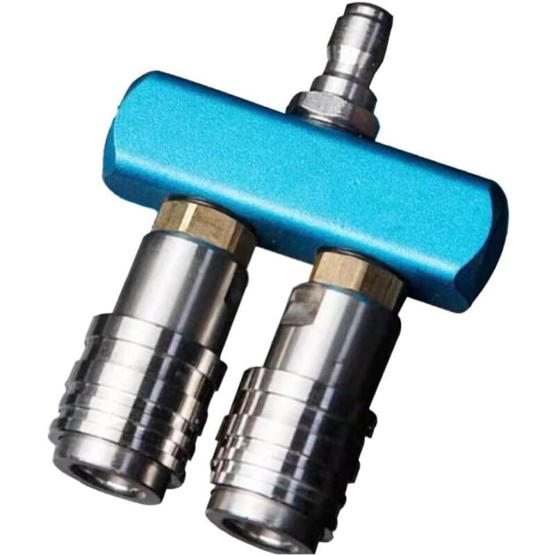 Buse de pulvérisation haute pression, multifonction pour machine de nettoyage double buse adaptateur de tige accessoire pour lavage de voiture (style