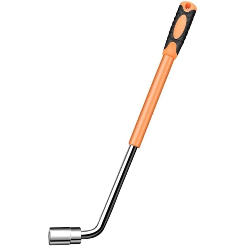 Csparkv - Clé à ergot télescopique ergonomique avec douilles double face pour un changement de pneu sans effort
