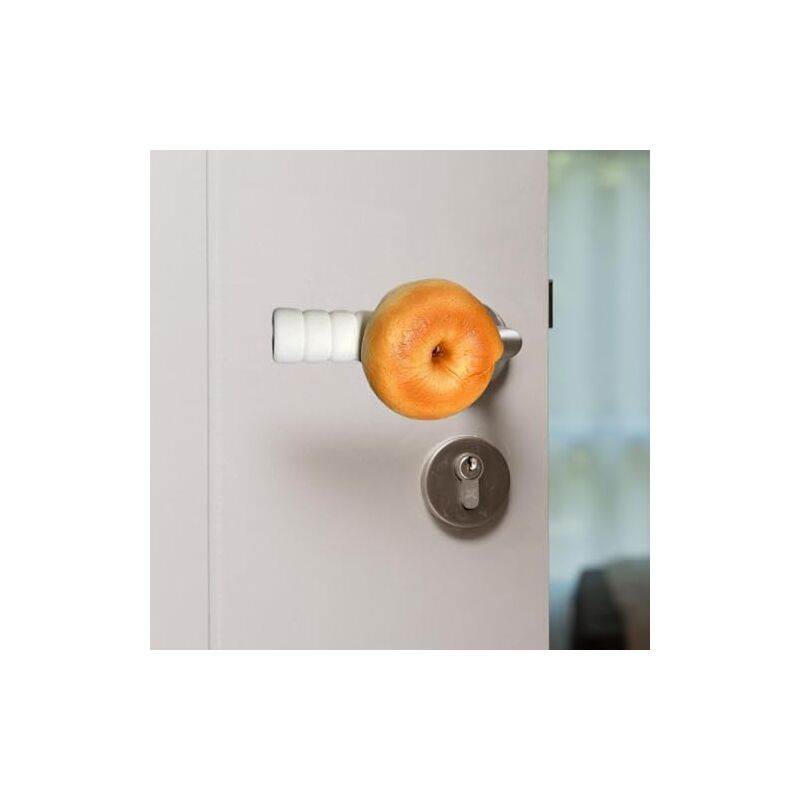 Csparkv - Cubierta de manija de puerta para calor, protector de cubierta de manija de puerta, cubiertas de manija de puerta con forma 3D, reemplazo
