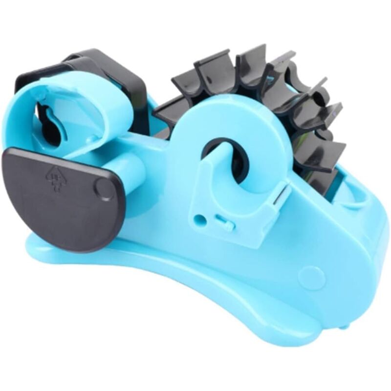 Csparkv - Distributeur de adhésif thermique à découpe multiple pour chauffant avec noyau de 2,5 cm et 7,6 cm, bleu