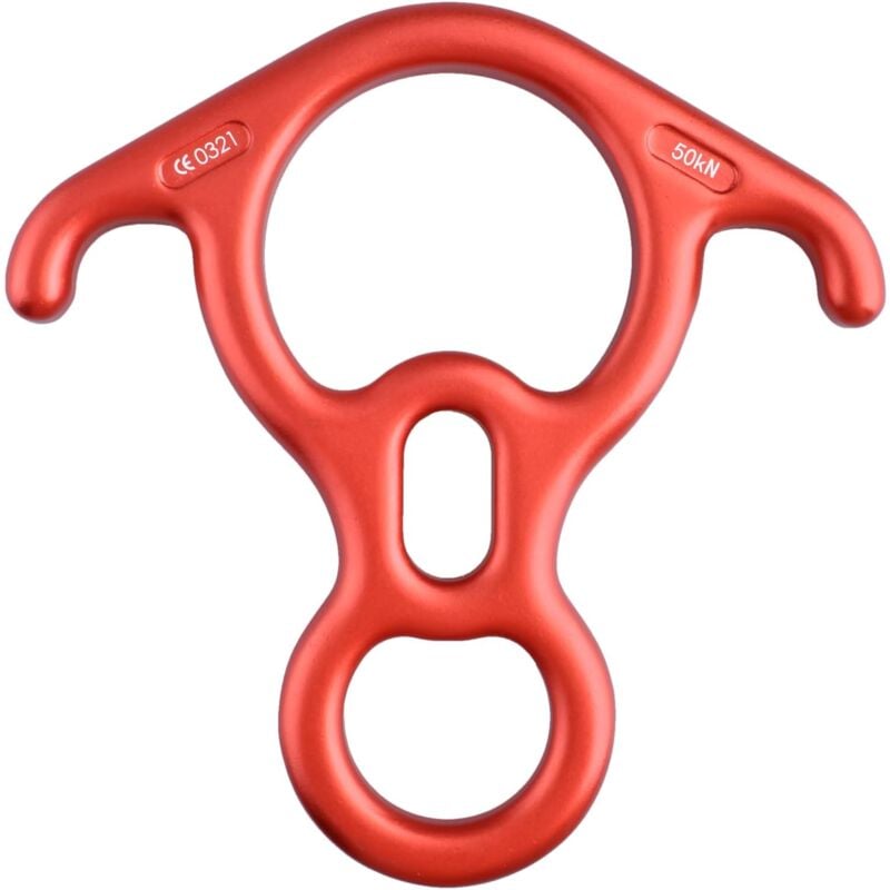 Quipement de Descente Dispositif de Rappel 35kN 50kN Aluminium Descendeur Figure 8 Descendant Escalade pour Les Loisirs de Plein Air - Csparkv