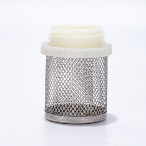 CSPARKV Filtre accessoire pour couvercle de cuve, Filtre externe en acier inoxydable, fil extérieur de 2 pouces