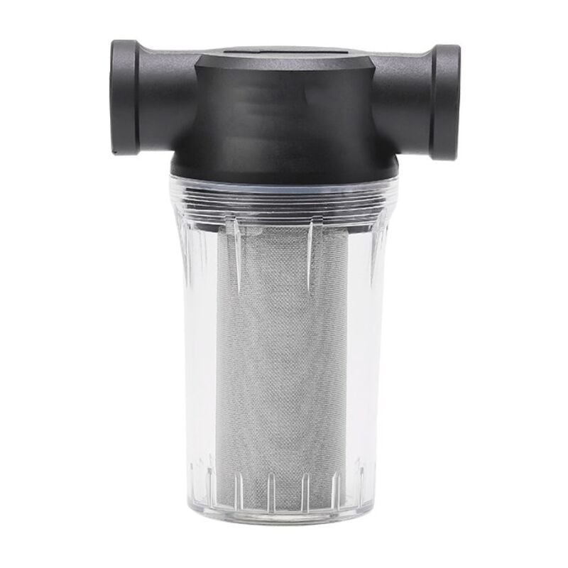 Csparkv - Filtre Anti-sable 20 cm pour pompe à eau, avec cartouche - transparent