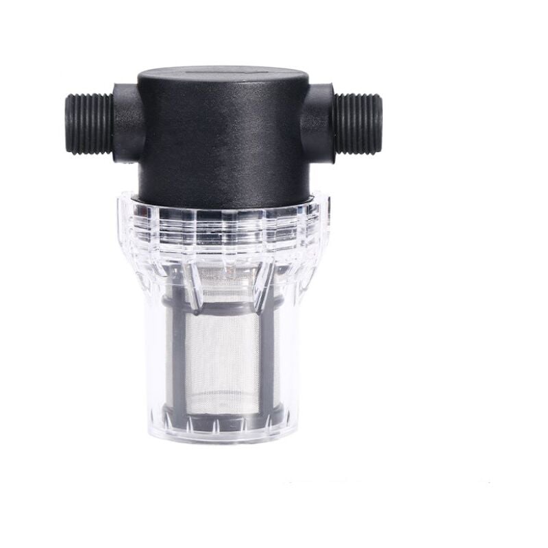 Csparkv - Filtre anti sable - Diamètre d'interface de 20 mm - Filtre de joint de tuyau de jardin - transparent
