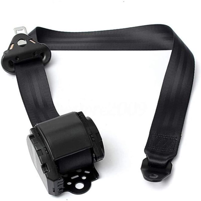 Kit Ceinture de sécurité 3 Points Ceinture de sécurité télescopique Automatique à inertie pour Voiture Accessoires de Rechange universels pour la