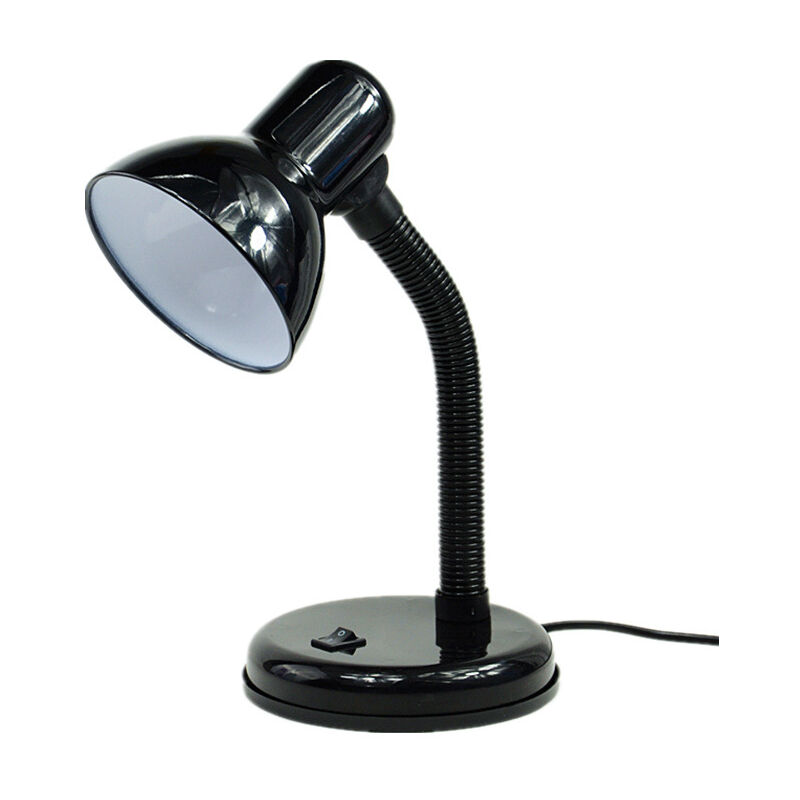 Csparkv - Lampe Pince, Culot pour Ampoule E27, Compatible led, Bras Flexible, avec câble et Interrupteur. en métal. pour Chambre d'enfant, Bureau,