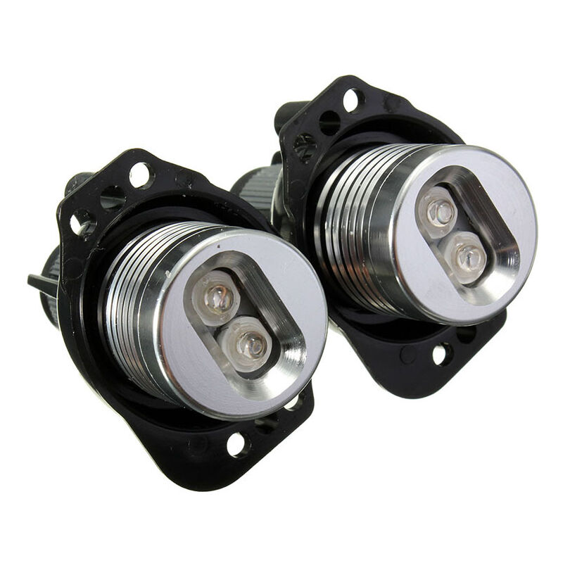 Csparkv - led Angel Eyes led Light 2pcs 12W Halo Ring Marker Light Angel Eyes Ampoules pour E90 E91 2005-2008 Lampes Auto led Phares Feux de jour