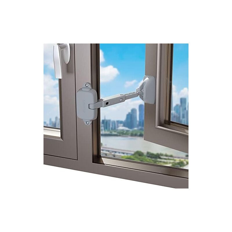 Csparkv - Limiteur de fenêtre de sécurité pour enfants pour verrous de fenêtre de sécurité pour bébé verrous de sécurité pour fenêtre pour