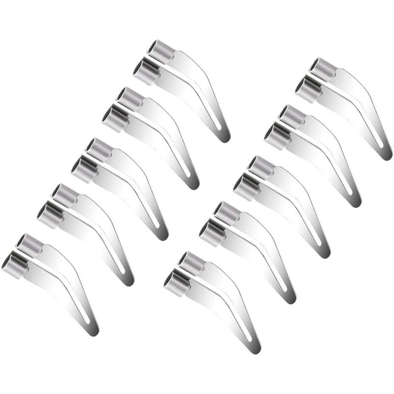 CSPARKV Lot de 10 embouts de rechange pour fer à souder électrique, fer à souder électrique, réparation de soudure à tête lisse