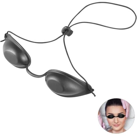 CSPARKV Lunette Uv Cabine,Lunette Uv,Protection Lunette De Lunettes,Laser Cabine Lumiere,Oeil Pulsee Coque,Glasses Light Pour,Visor Yeux