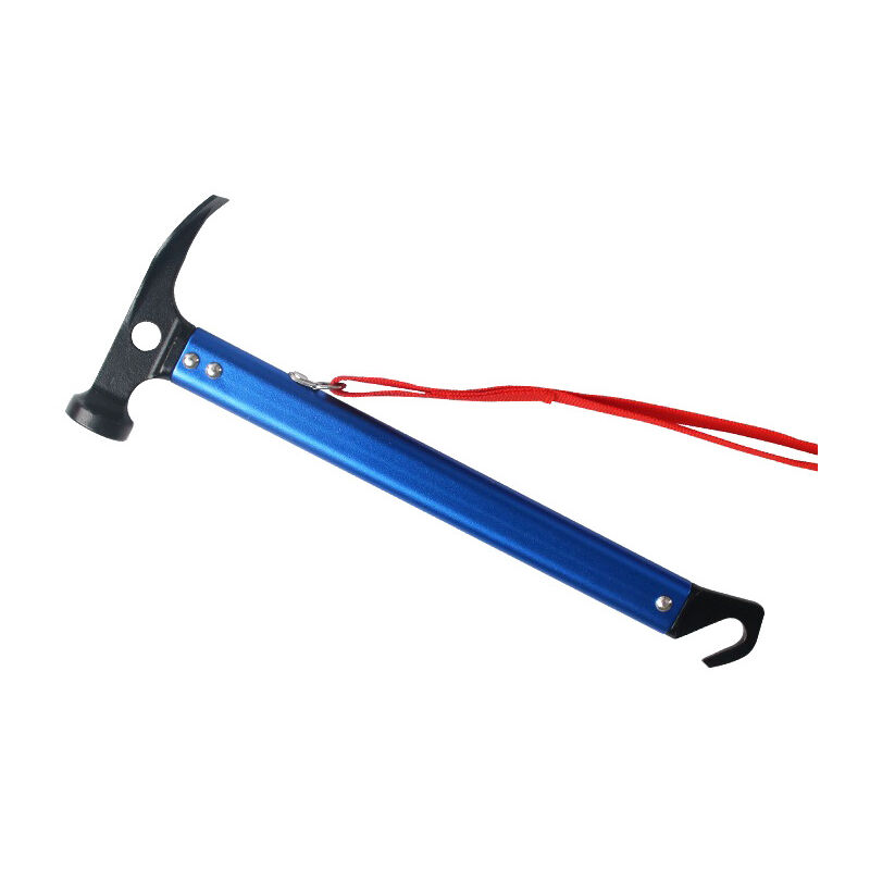 Csparkv - Marteau De Camping avec Crochet, 30cm Marteau De Tente en Aluminium Maillet De Camping en Plein Air Marteau De Piquet De Tente
