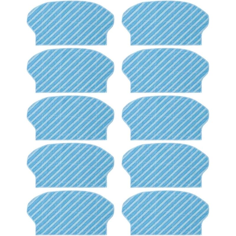 Paño de fregona para aspiradora Midea M6/M61/M62/M63/M64/M6, barrido robótico, uso en seco y húmedo, paños de fregona, almohadillas de limpieza para