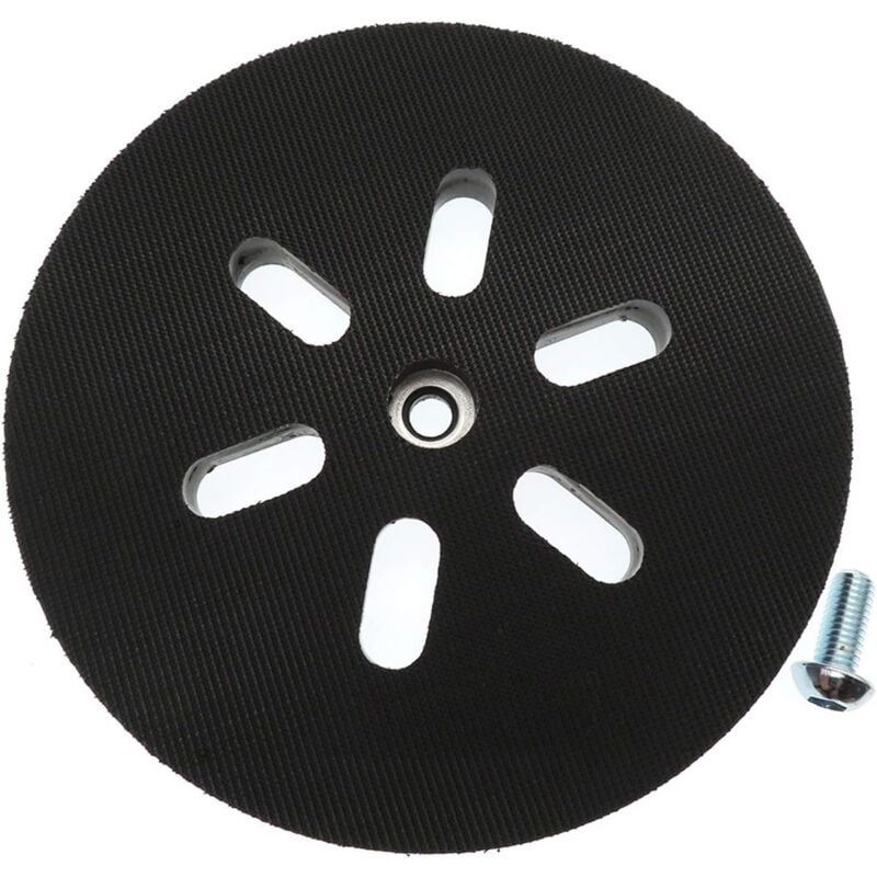 Patin de ponçage 150 mm avec boucle auto-agrippante 6 trous pour disque de ponçage orbital - Csparkv