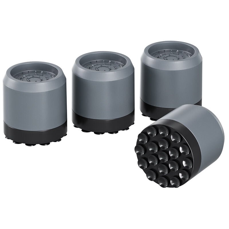 Csparkv - Patins Anti Vibration Lave Linge, Coussinets anti-vibrations pour machine à laver avec ventouse puissante, 8pour pieds de machine à laver,