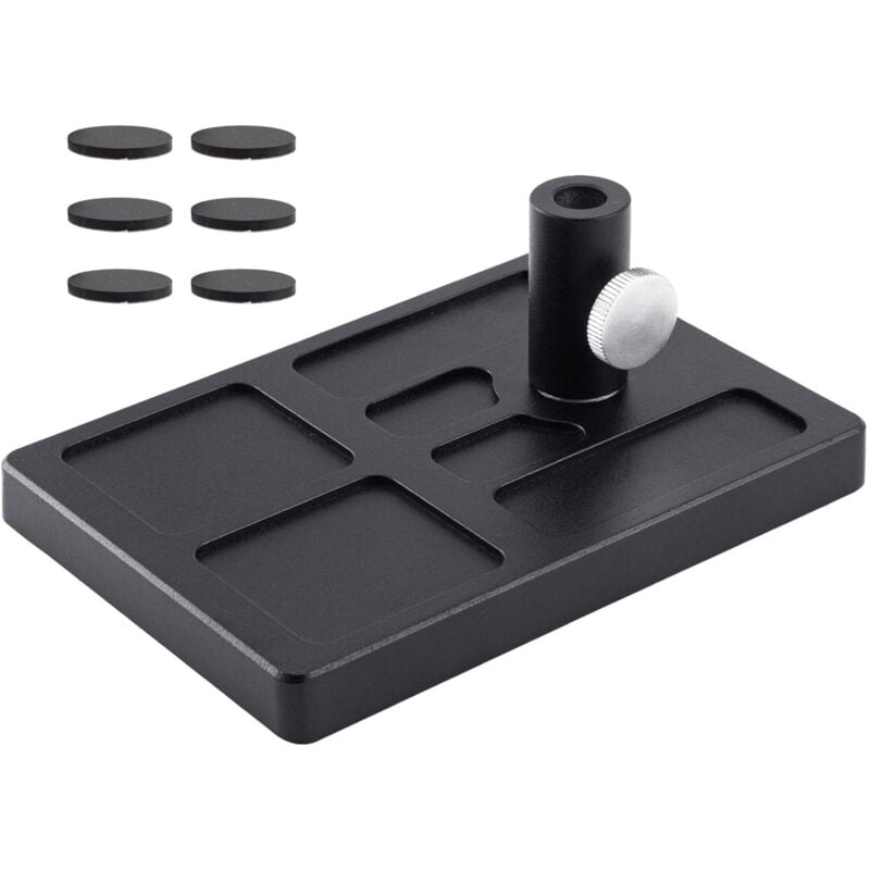 Csparkv - Piédestal de Montage de Mouches Pince de Base étau de Montage de Mouches Accessoire de pêche Flexible Durable Outils de Montage de Mouches