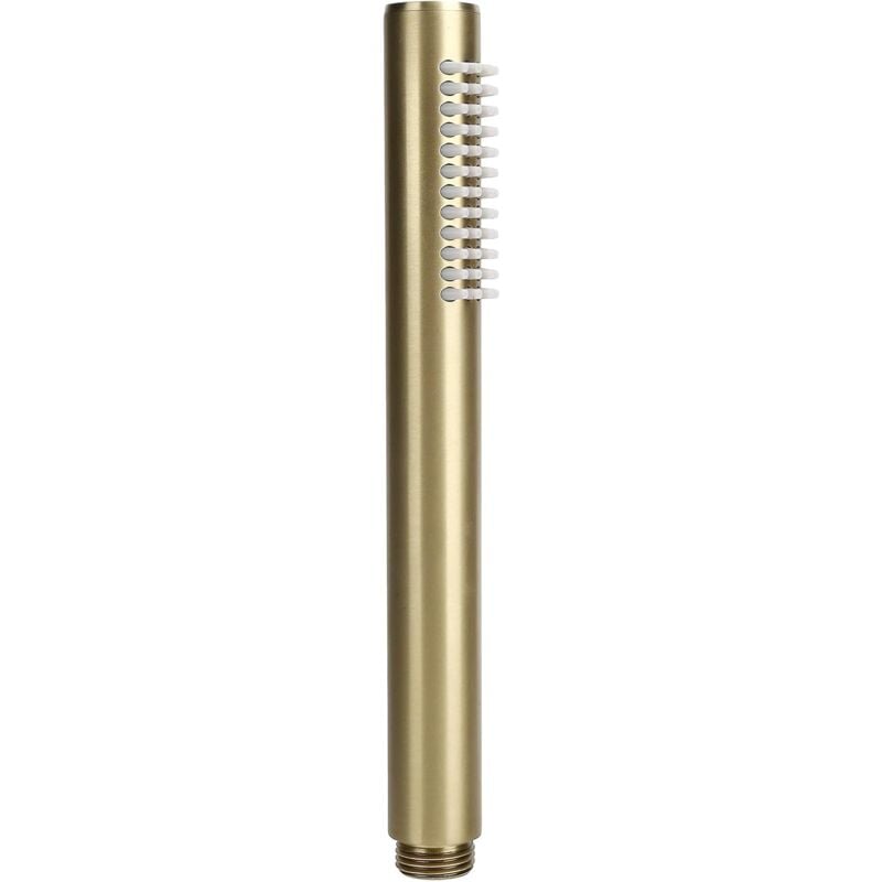 Csparkv - Pommeau de Douche à Main de Salle de Bain, Pommeau de Douche à Barre Ronde en Cuivre Massif G1/2 Pommeau de Douche Haute Pression