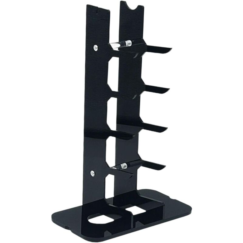 Csparkv - Présentoir à couteaux, support de poignard, étagère de bureau, rangement de couteaux, présentoir de couteaux de comptoir, support de