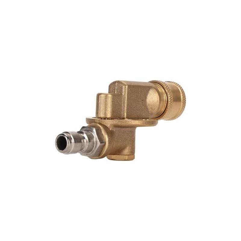 Csparkv - Quick Connecting Pivoting Coupler Adjustable 4500psi Pressure Washer Nozzle Garden Supplies.