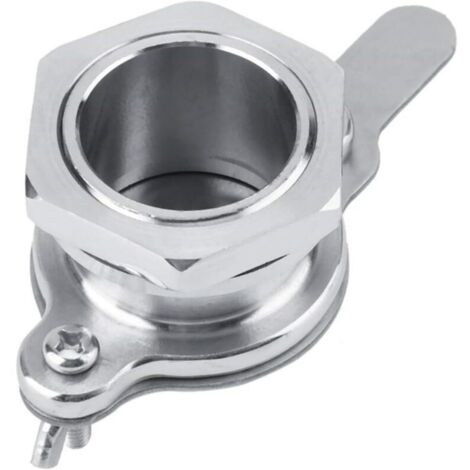 CSPARKV Robinet à Vanne De Miel Pour Extracteur, Robinet D'extracteur De Miel En Acier Inoxydable, Vanne De Distribution De Miel, Fournitures D'apiculture Pour Extracteur De Miel Ou équipement D'embou