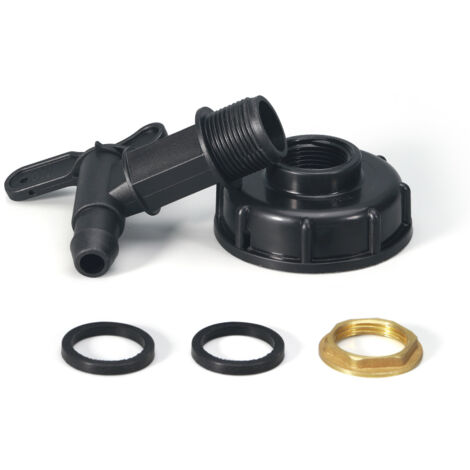 CSPARKV S60X6 connector - HDPE tap for 1000 L water tank