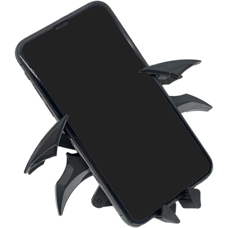 Csparkv - Support de téléphone de voiture en plastique, support de chauve-souris pour grille d'aération, support de téléphone portable unique pour
