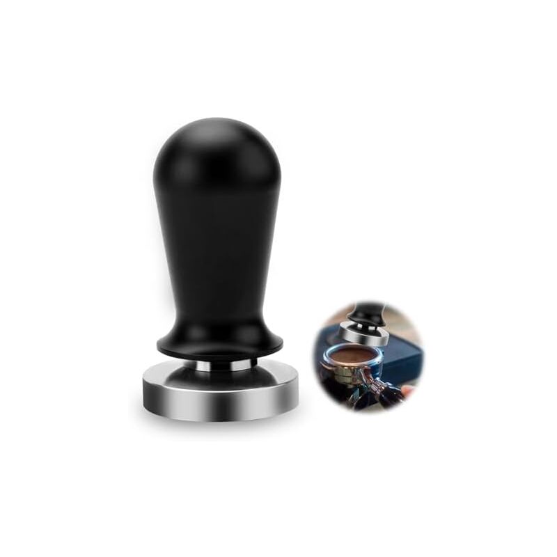 Csparkv - Tamper à café - Presse-café - Presse-café - Presse-café - Tamper à expresso - 51 mm - Presse-café manuel - Accessoires pour