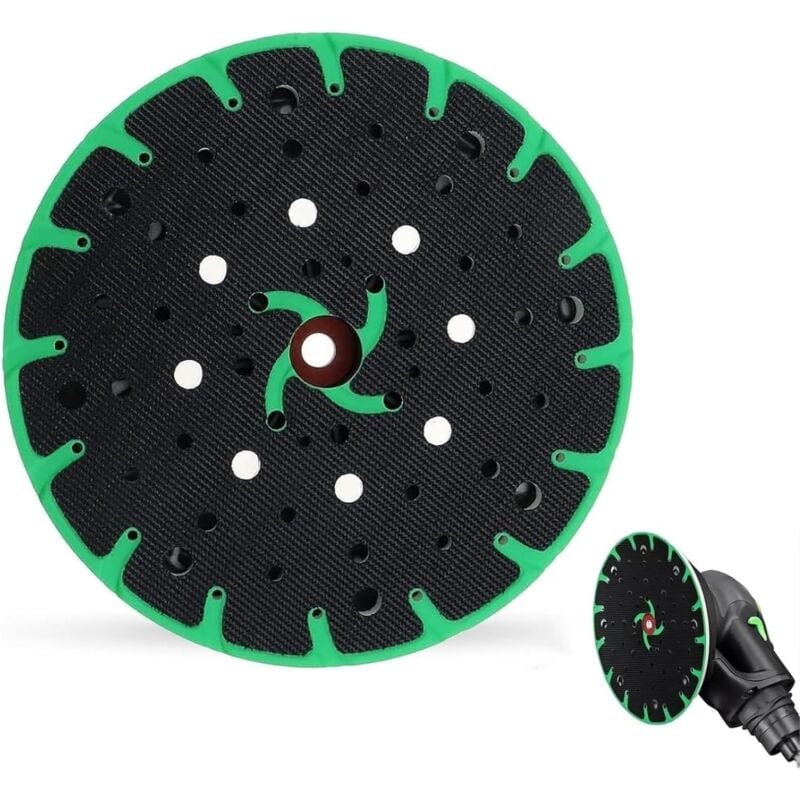 Tampon de ponçage à Performance améliorée,Disque de Polissage Robuste 6 ''/150mm Compatible avec Le Disque de ponçage Ponceuse Disque de ponçage
