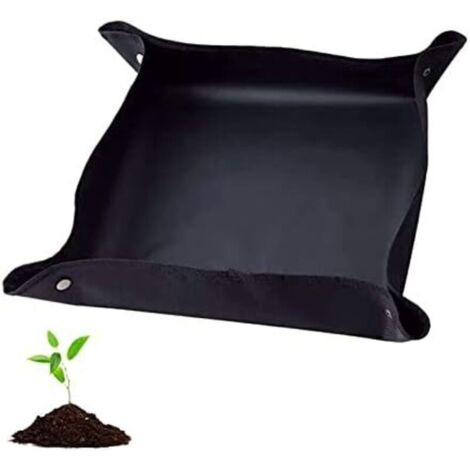 CSPARKV Tapis de Rempotage,Imperméable Tapis de Plante Tapis de Jardinage Pliable Tapis de Plantation de Fleurs de Jardin pour Rempotage Plantes Succulentes Jardin intérieur Plant Care