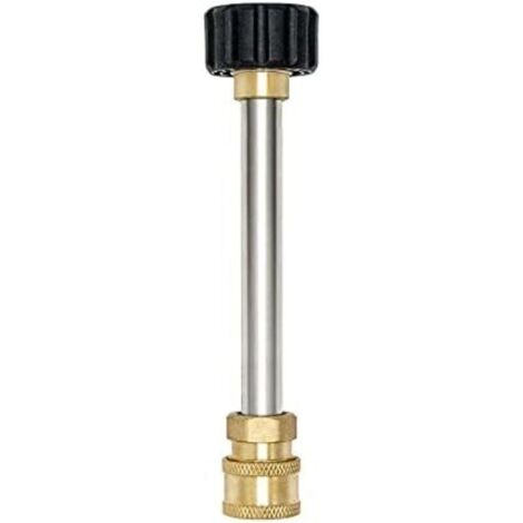 CSPARKV Top Adaptateur de Laveuse à Pression,1/4 Raccord Femelle Connecteur Rapide,Cou Coupleurs de Baguette Spary Adaptateur de Pistolet et Laveuse à Pression pour Karcher HD