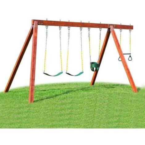 CSPARTV 2 ganci in acciaio inox resistenti - Capacità 300 kg - 21 cm x M10 - Ganci per altalena in legno e acciaio - per amaca yoga, amaca, sacco da boxe, veranda