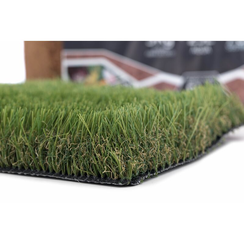 

Césped artificial de 40 mm de altura. Modelo Tokio. 21.000 puntadas. . (2X20) - Flonatur