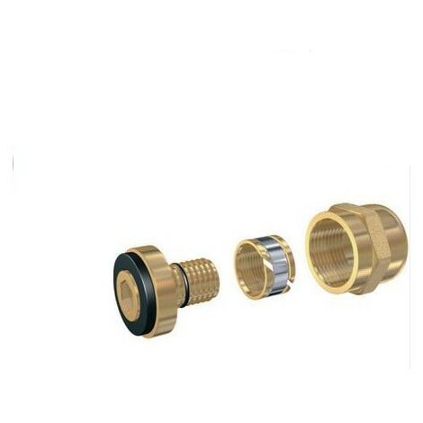 Cstbat 006527 Raccord RETIGRIPP 16x1,5mm 1/2 - jaune