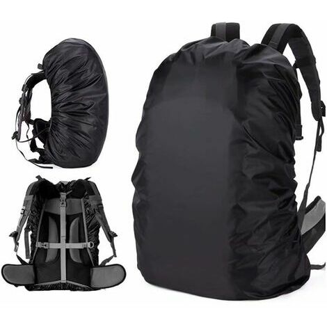 CSWEK La housse de pluie étanche pour sac à dos peut ajuster la ceinture antidérapante, qui est durable et peut être utilisée en camping-(673723cm),