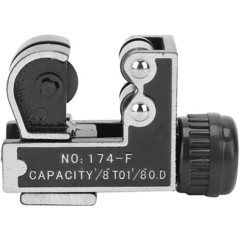 CT-174 Coupe-Tube Universel 3-28mm pour Tuyaux en Cuivre et Plastique - Outil de Coupe Compact Type C
