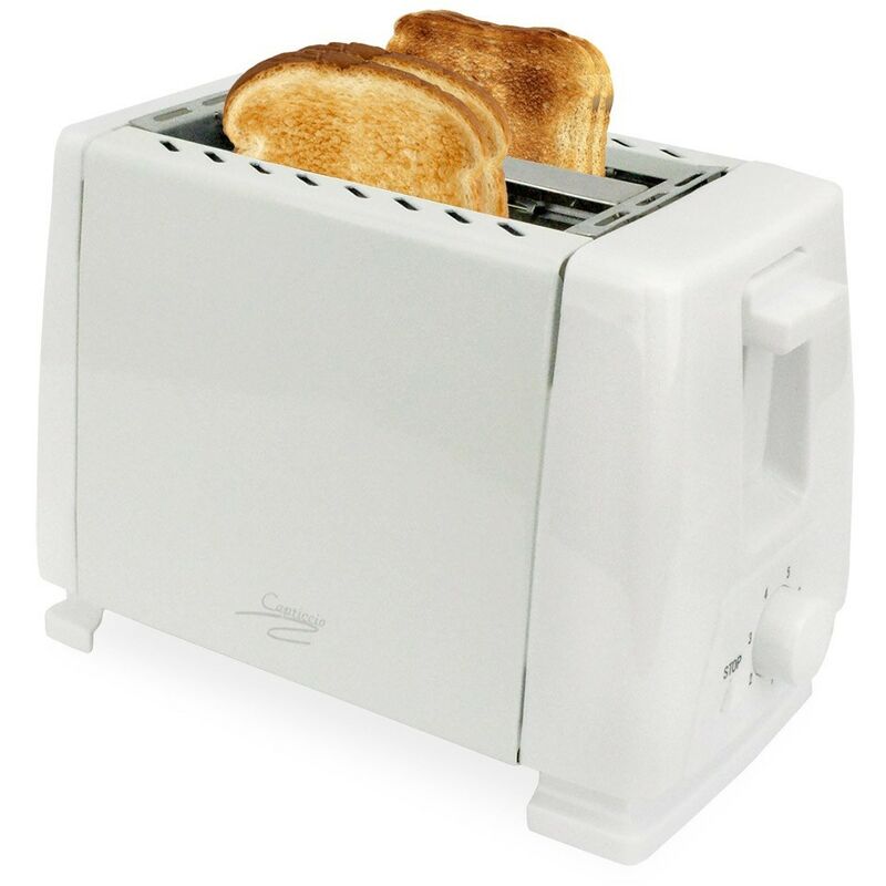Mediawave Store - CT-842 - Toaster / Grille pain électrique 700 W-CAPRICCIO-Deux compartiments