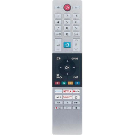 CT-8561 Replacement remote control for Toshiba TV 32LL2A63DG, 32WL3A63DG, 43L3869DAX, 49L2863DG, 32L3864DA, 43UK3163DG, 50UK3163DG, 55UK3163DG, 24W3863DA, 49U7863DG, 49V5863DA, 24WK3C63DA, 28W2863DG