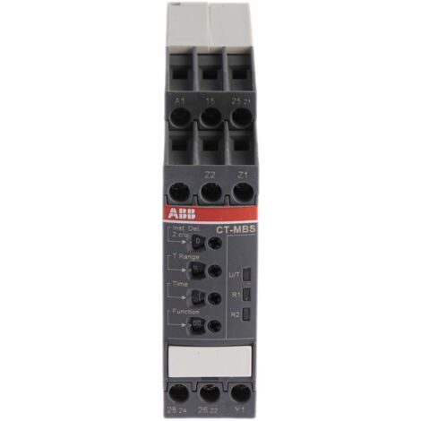 ct-Mbs.22S Relais Temporisés Multifunction 2C/O 24-48VDC 24-240Vac 1SVR730010R3200 ABB 273001032