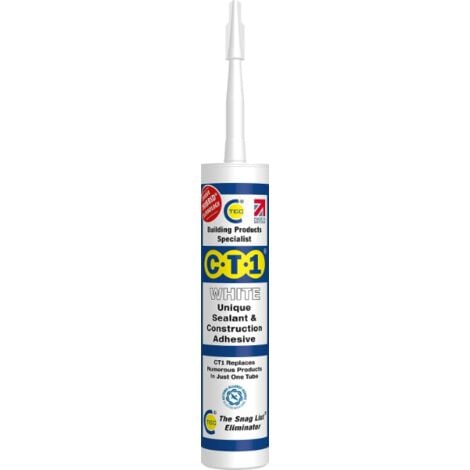 GEORGE BOYD CT1 Sealant & Adhesive 290ml White