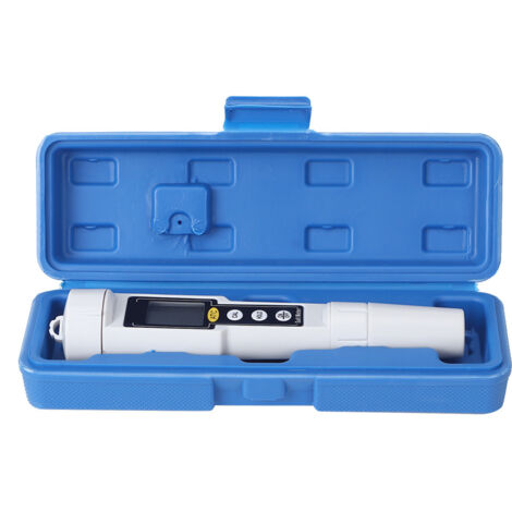 CT3081 Tragbarer Salzgehaltmesser mit LED-LCD-Display für Schwimmbäder und Aquarien – Misst Temperatur und TDS