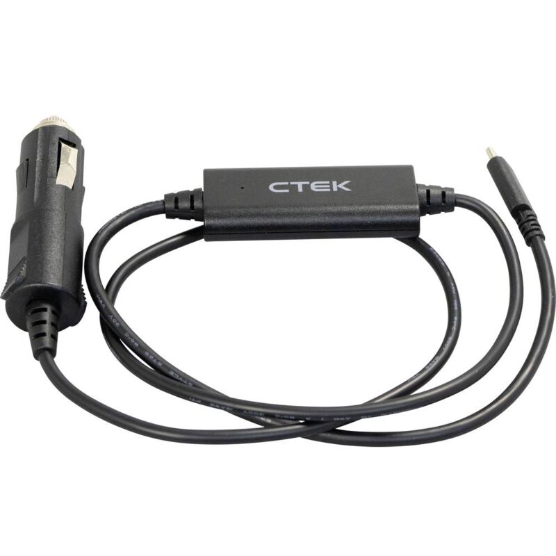 CTEK 40-464 Câble de charge USB-C allume-cigare (diam. int. 21 mm) CS FREE USB-C Ladekabel, 12V Anschluß