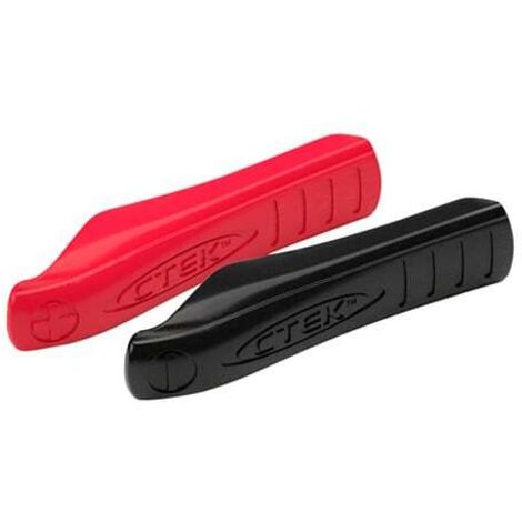 CTEK - Coques de remplacement rouges et noires pour pinces positives et négatives CTEK