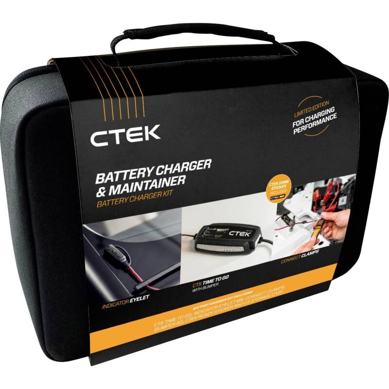 Ctek - Ready Kit 40-686 Chargeur automatique 12 v 5 a
