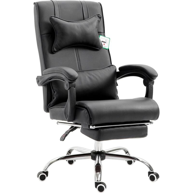 Cherry Tree Furniture Ctf Executive Reclining Computer Desk Chair